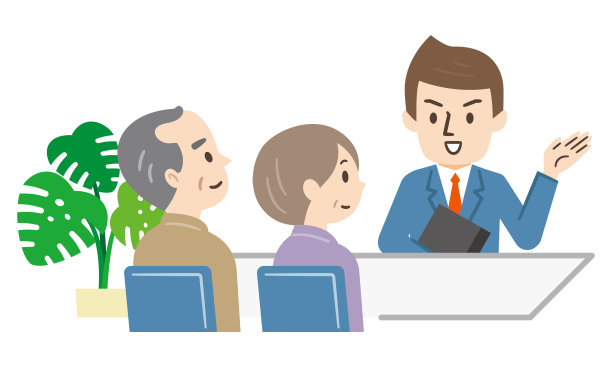 柜臺(tái) 卡通插畫(huà)